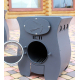 піч опалювальна сталева 09Г2С SMARTIN HE Classic -150 двокамерна з варильною поверхнею та склом