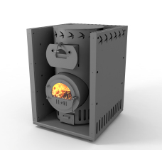  Піч опалювально-варочна для квартири з духовкою та склом SMARTIN HE City Oven-300